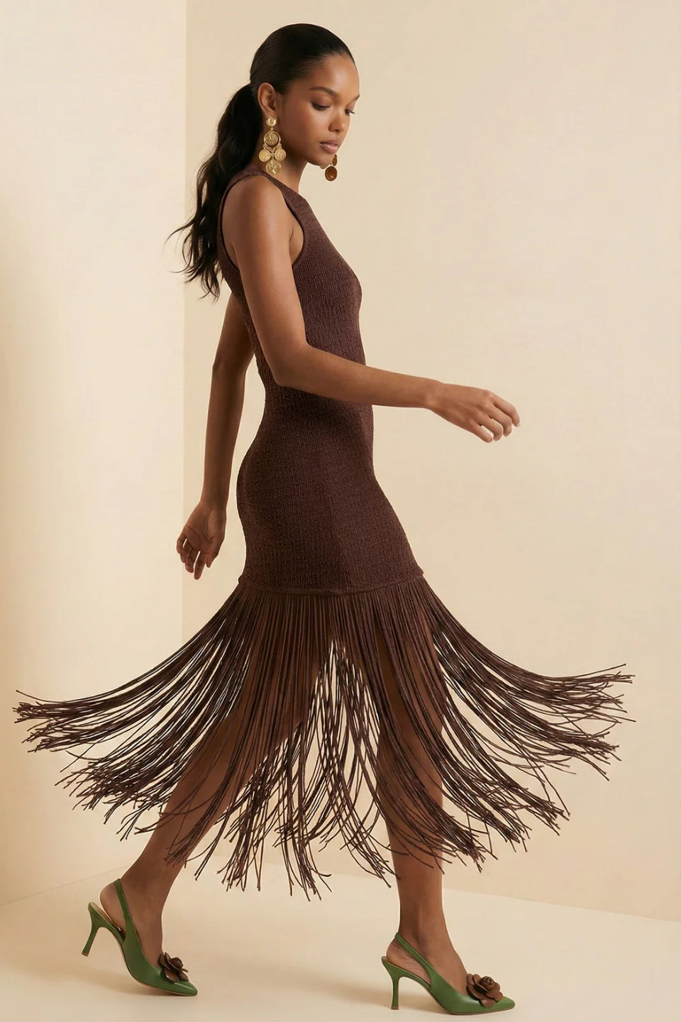 shimmer midi dress Brown Fringe Bodycon – ShimmerMolly Colors:Royal lularoe Sleeveless tailored design with Champagne Off Shoulder Maxi