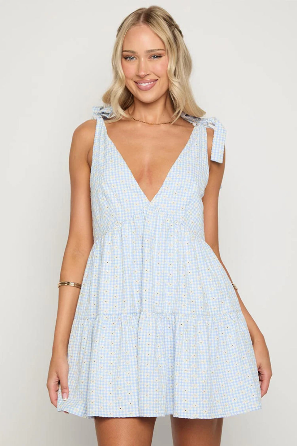 Daisy Picnic Mini Dress