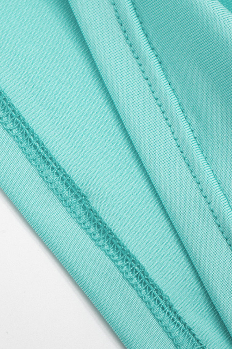 Mint Wrap Mini Dress