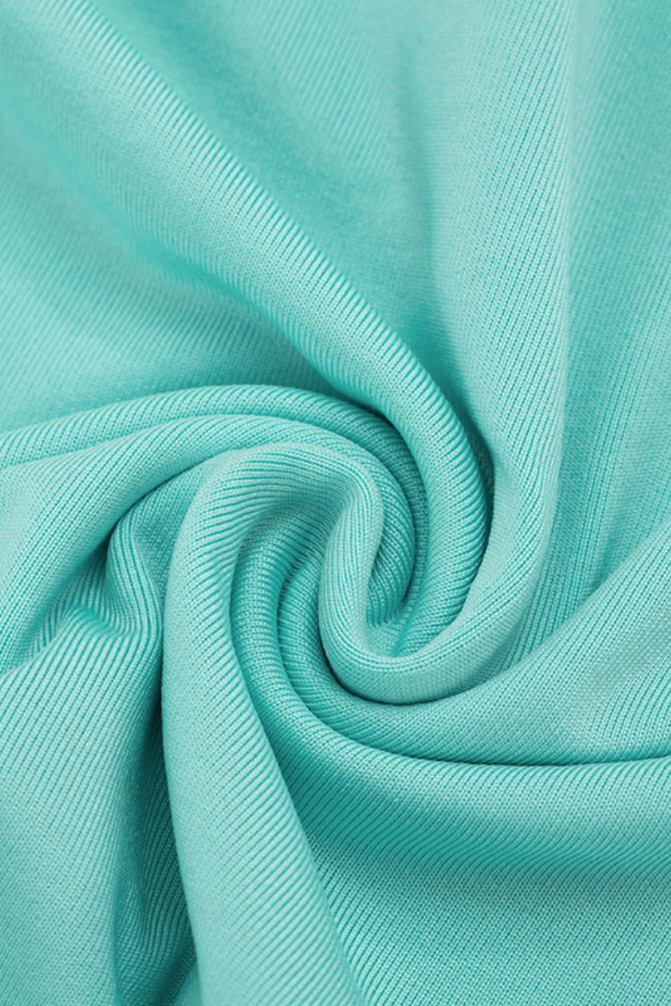 Mint Wrap Mini Dress