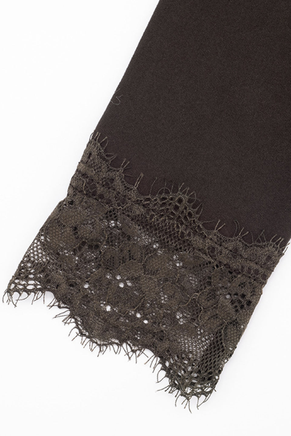 Cocoa Lace V-Neck Top
