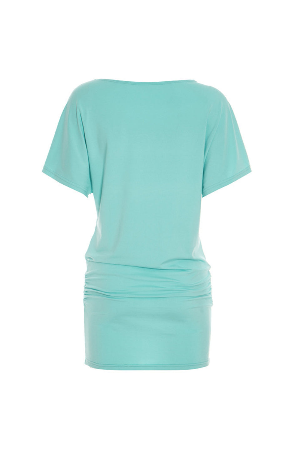 Mint Wrap Mini Dress