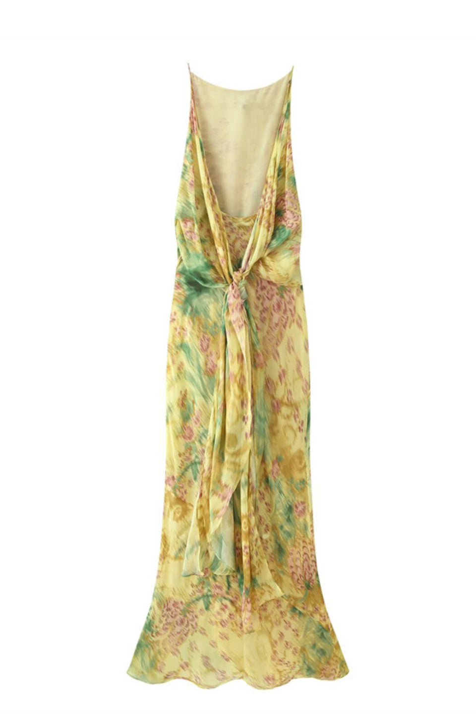 Golden Mist Maxi Dress