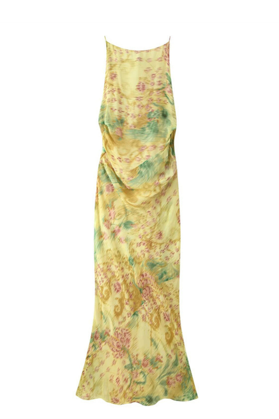 Golden Mist Maxi Dress