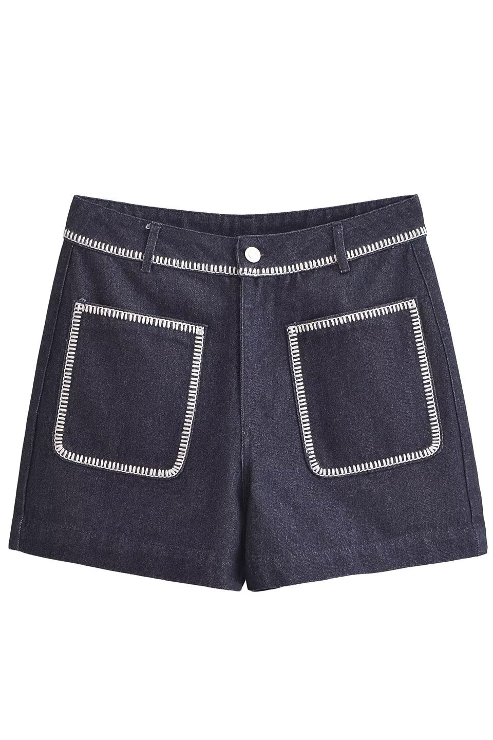 Midnight Denim Shorts