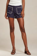 Midnight Denim Shorts