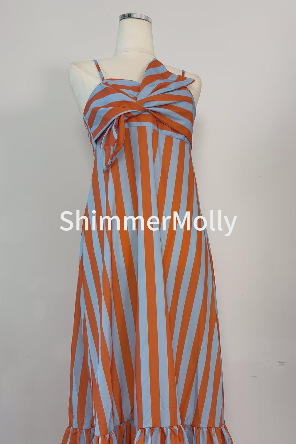 Bluebell Stripe Maxi Dress