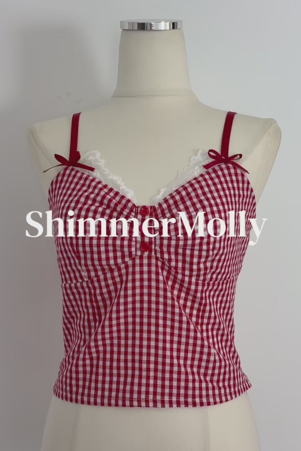 Cherry Picnic Bustier