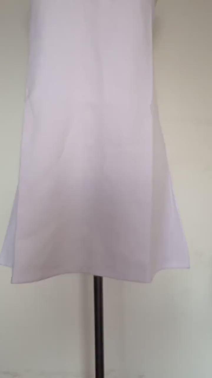 White Halter Bow Mini Dress