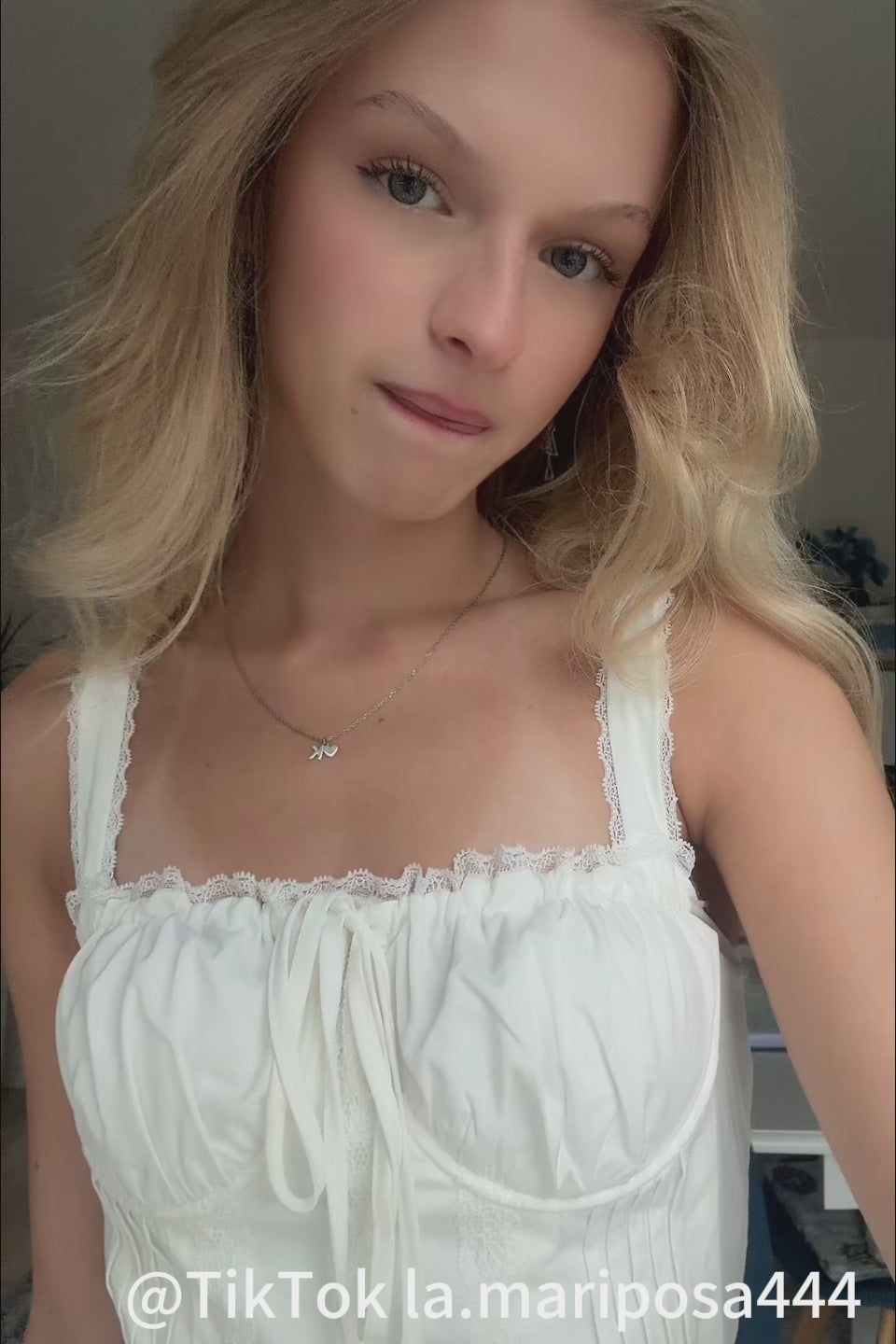Ivory Lace Corset Mini Dress