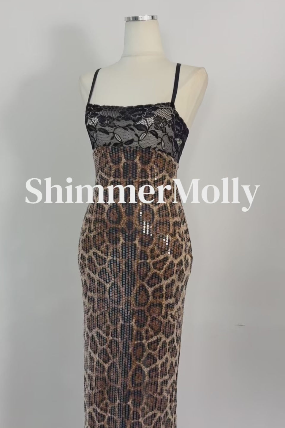 Wild Glam Midi Dress