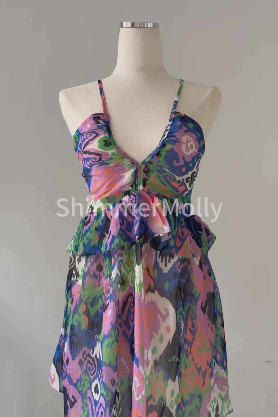 Solstice Bloom Mini Dress