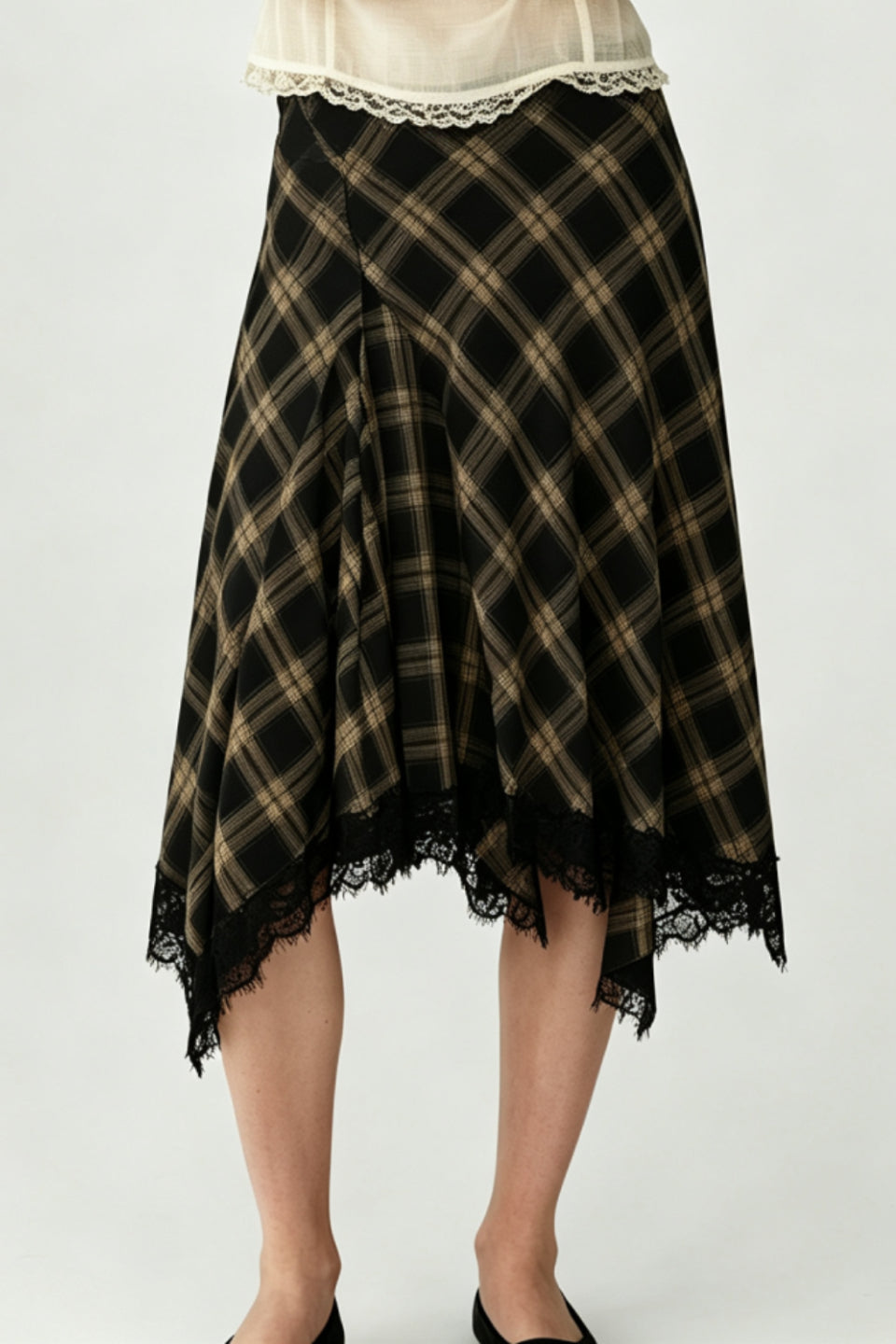 Rebel Plaid Skirt