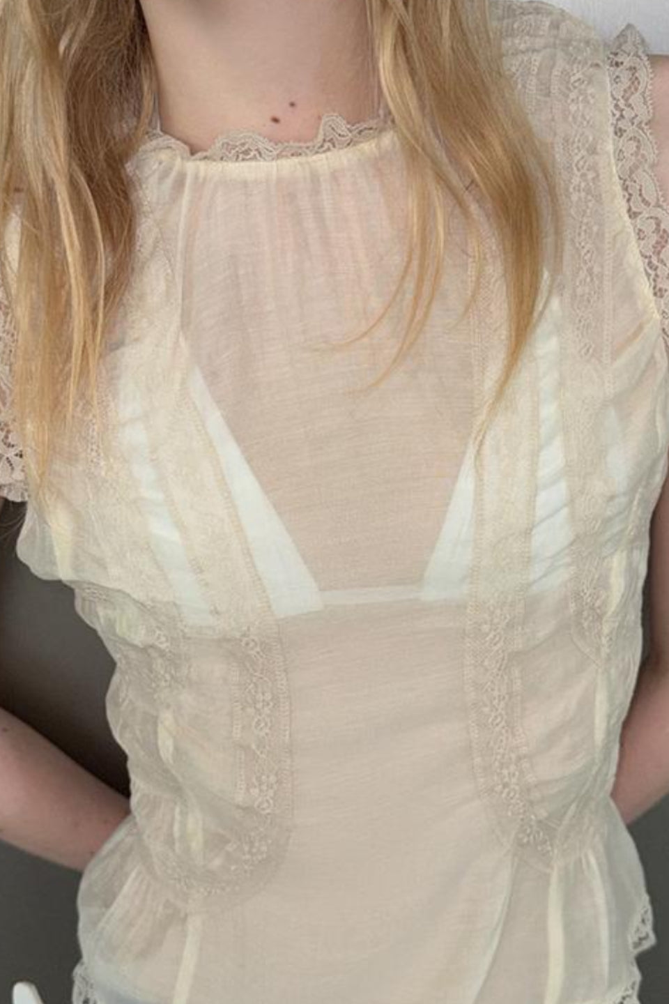 Meadow Lace Vest