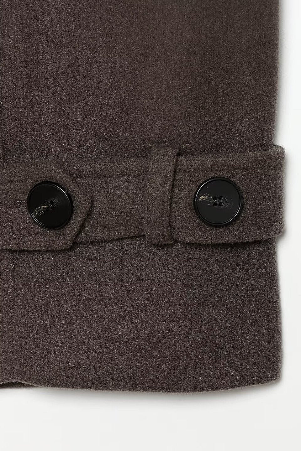 Mocha Belted Trench Jacket