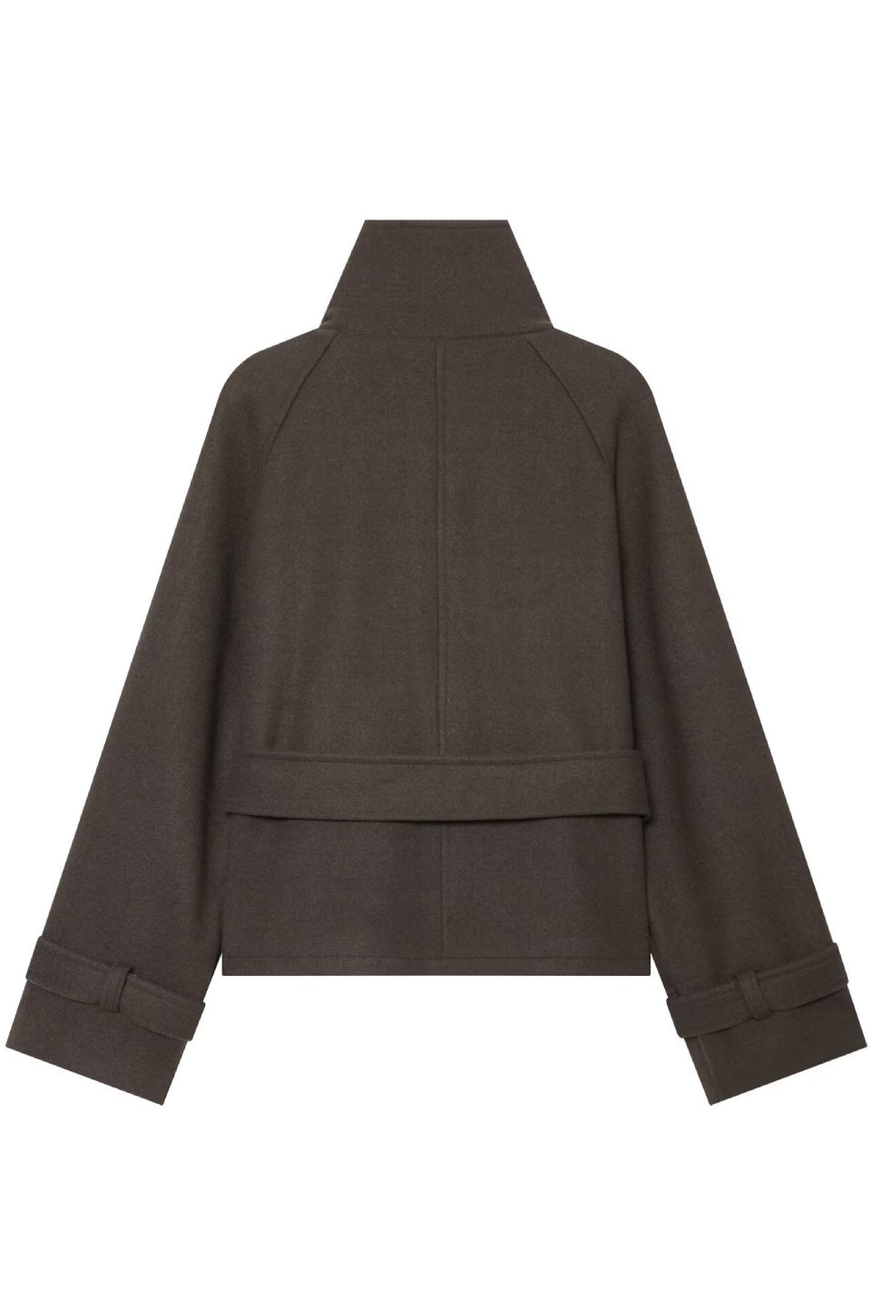 Mocha Belted Trench Jacket