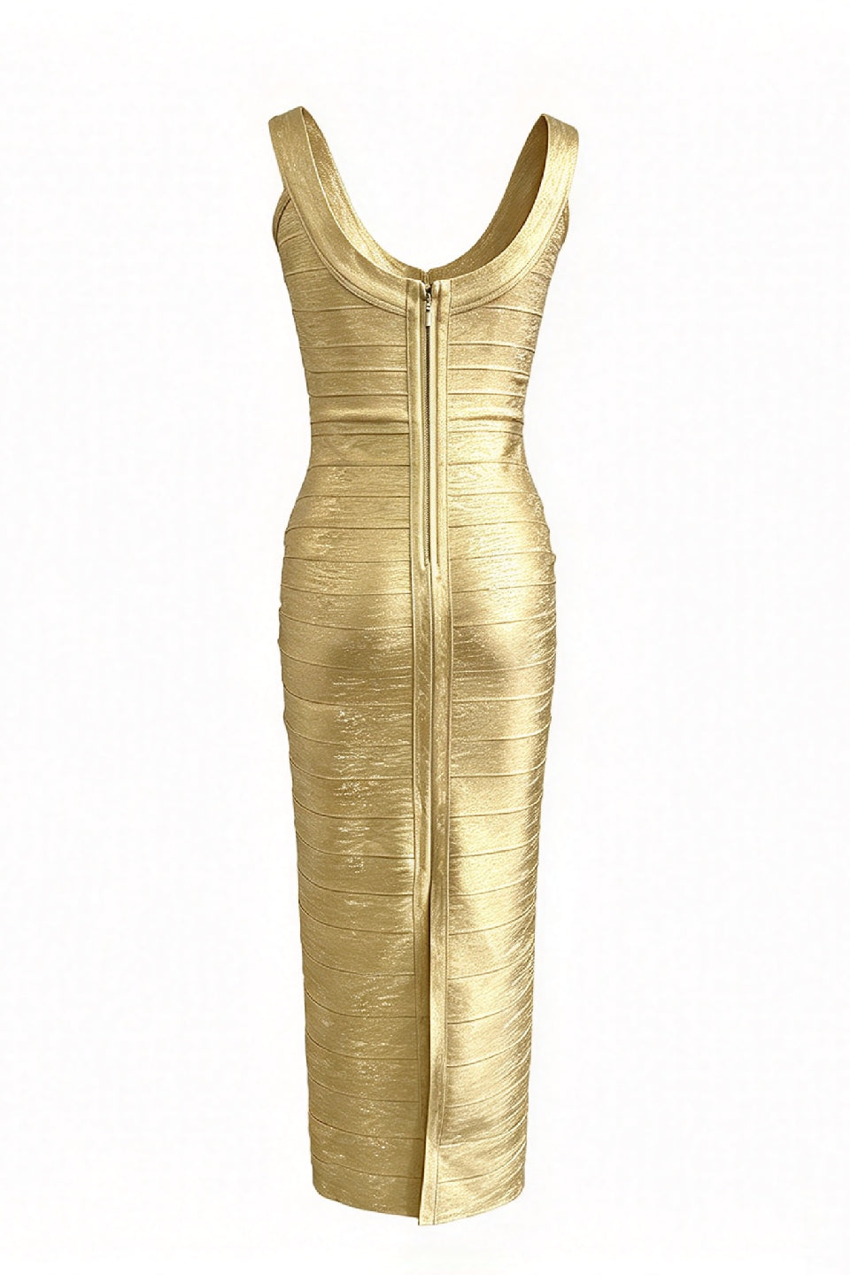 Golden Muse Bandage Gown