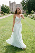 Mint Green Petal Maxi Dress