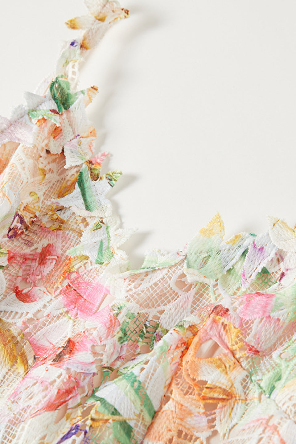 Meadow Bloom Lace Maxi Dress