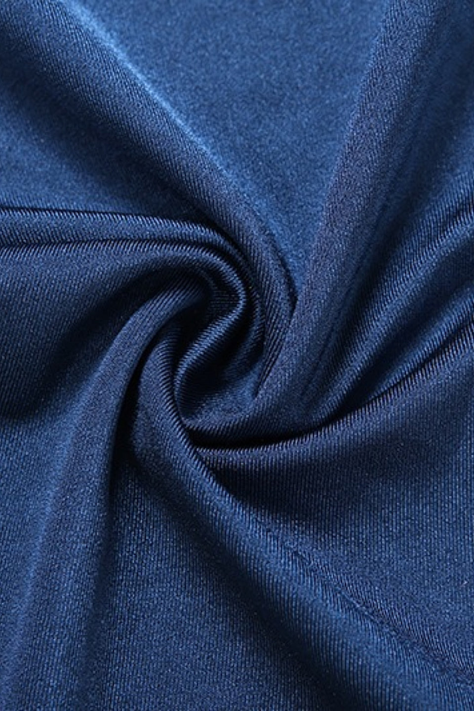 Navy Blue Strapless O-Ring Mini Dress