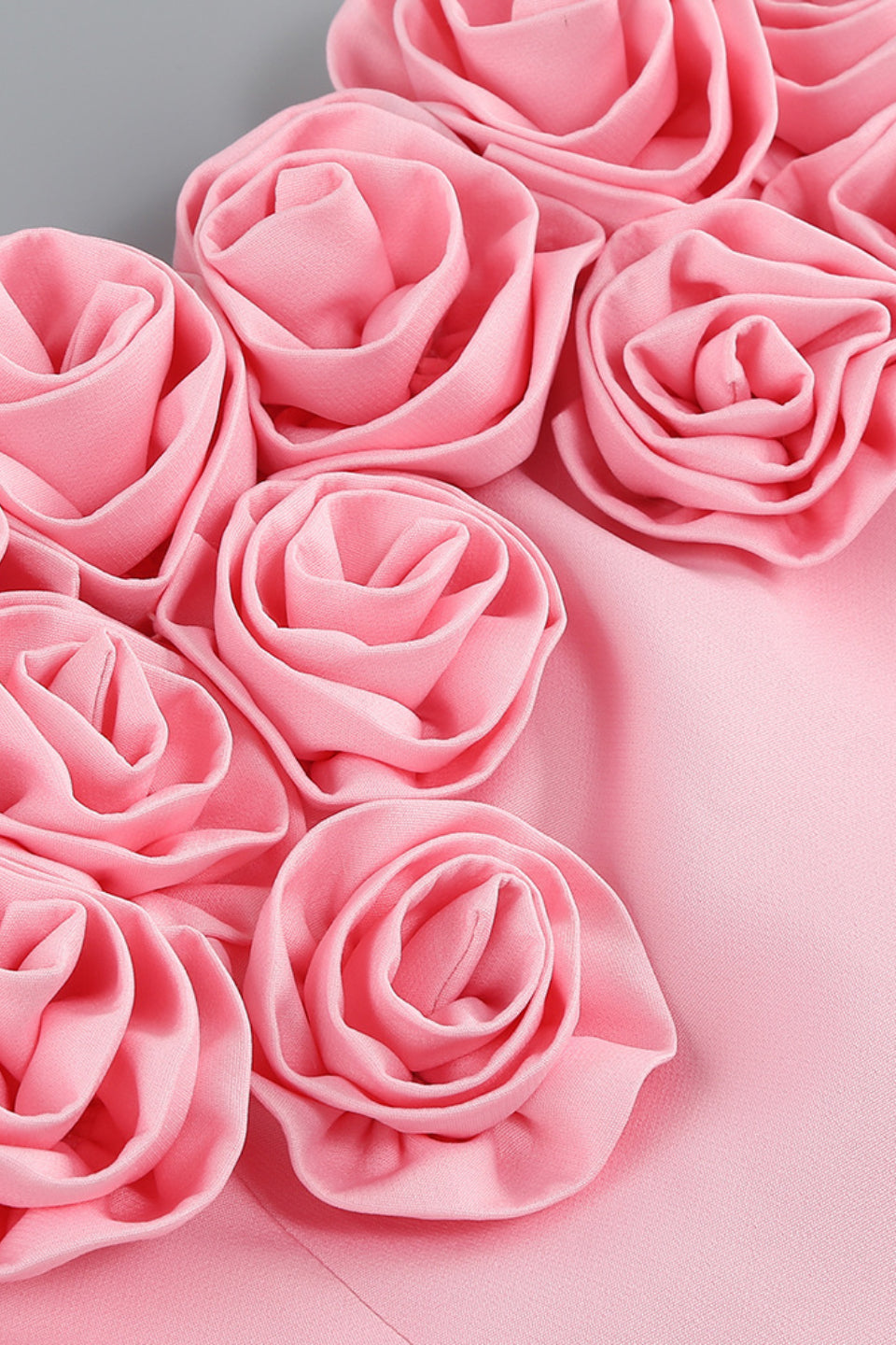 Pink Rose Corset Mini Dress