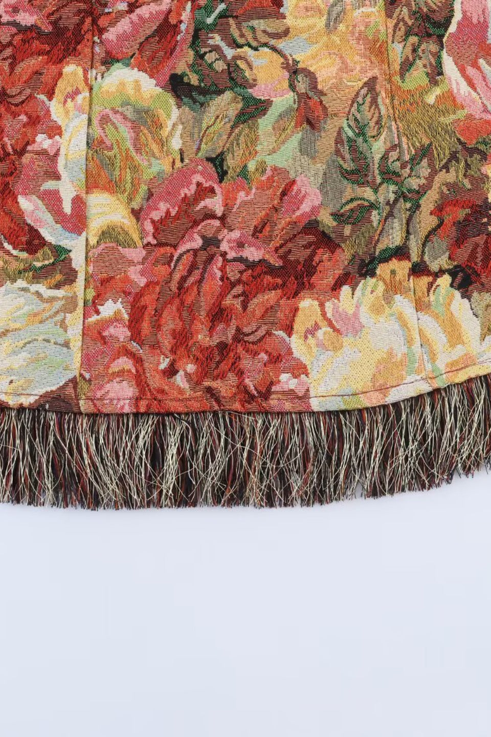 Vintage Tapestry Mini Dress