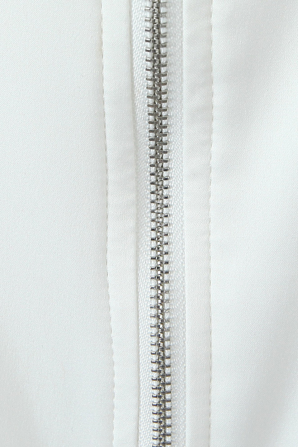 White Satin Corset Top
