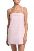 Blush Shift Mini Dress