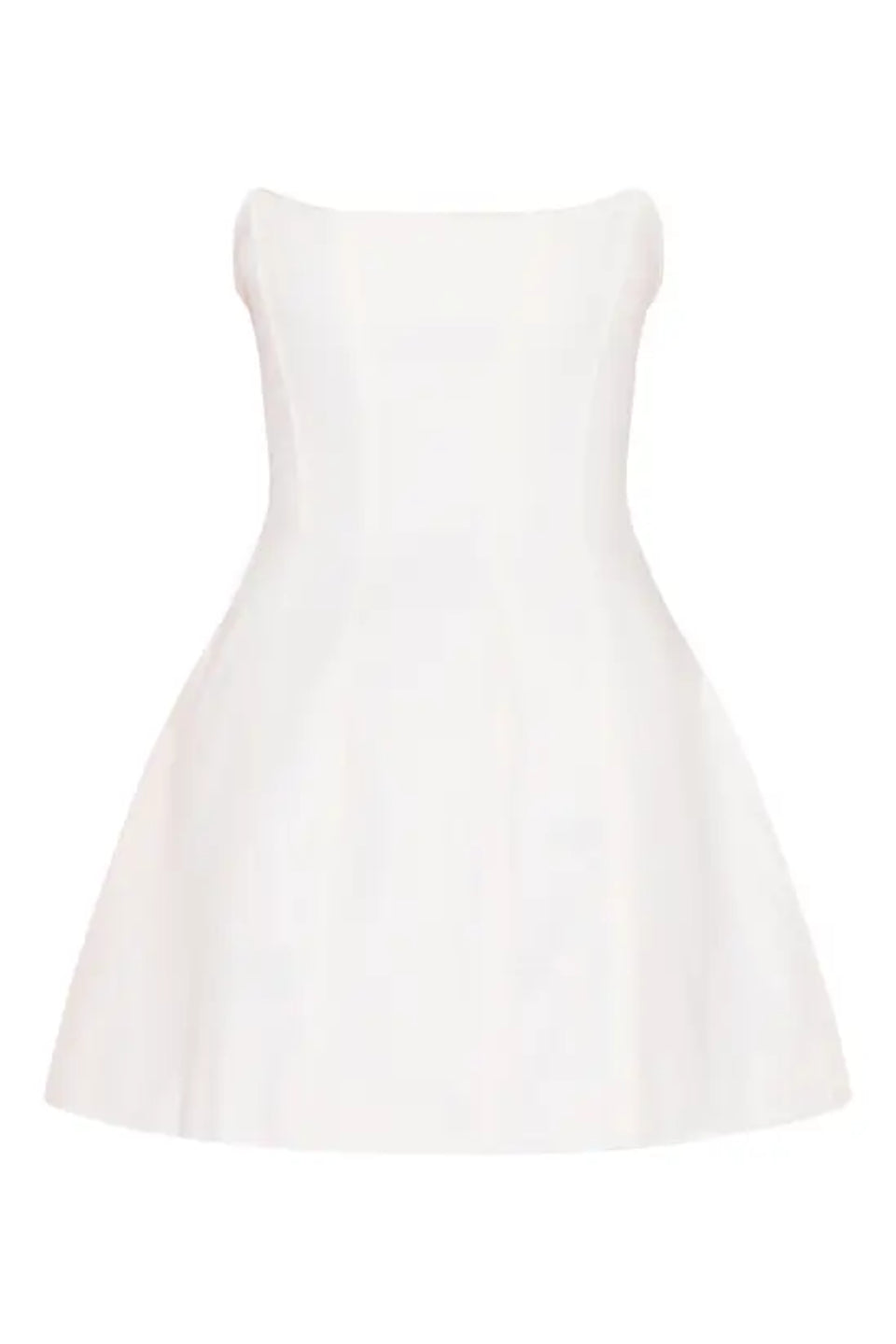 White Corset Mini Dress