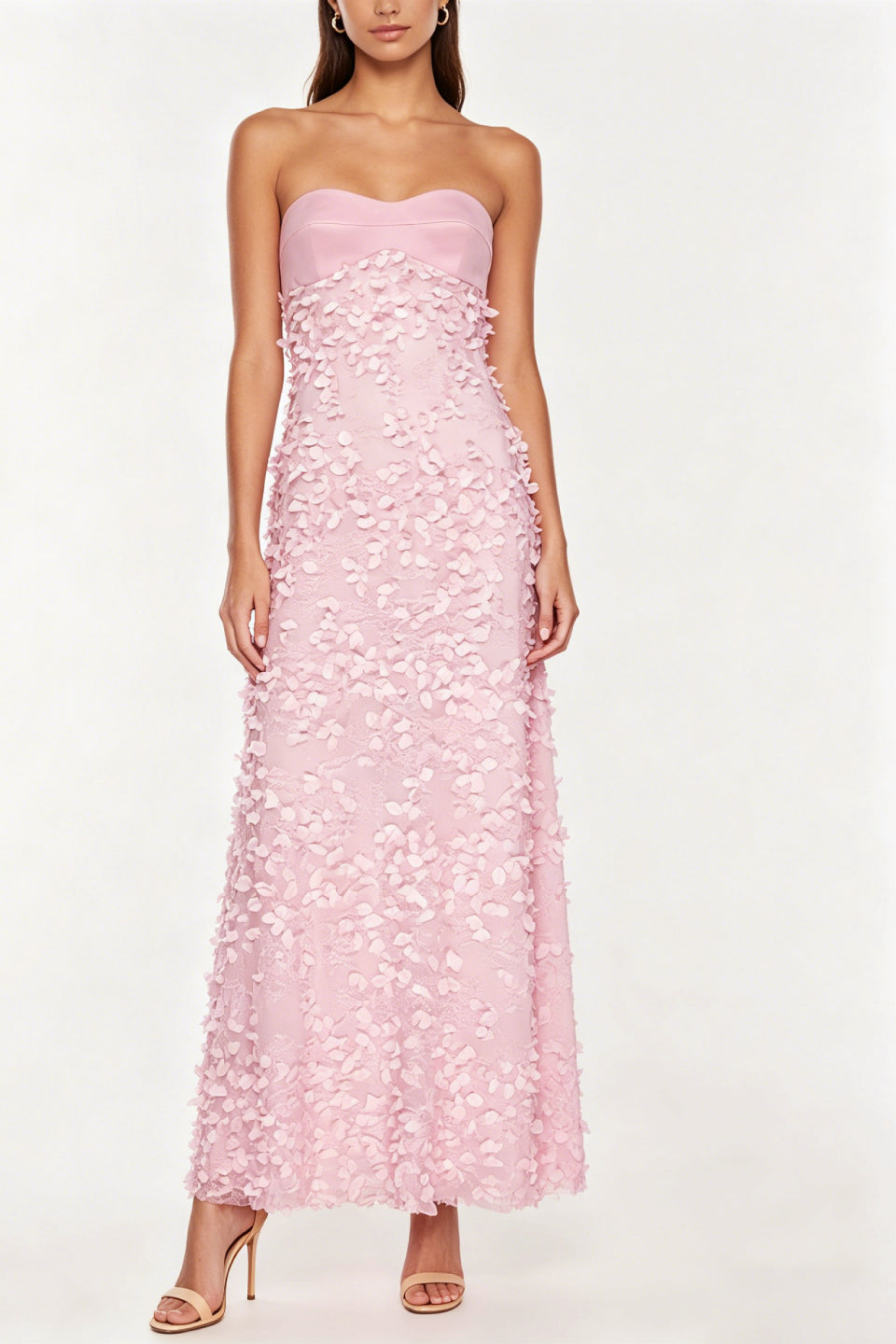 [Pre-Order] Blush Petal Maxi Dress