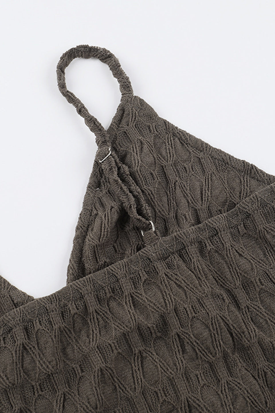 Olive Lace Cami Top