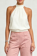 Gathered Halter Top