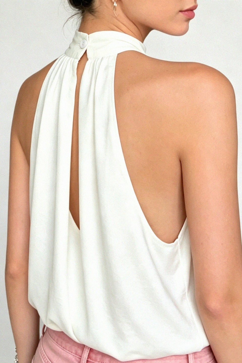Gathered Halter Top