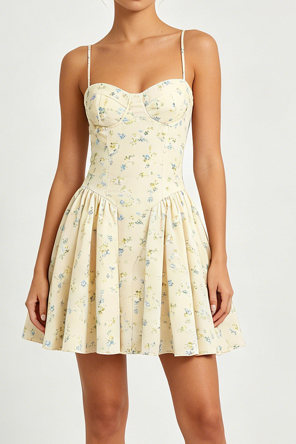Ditsy Floral Mini Dress