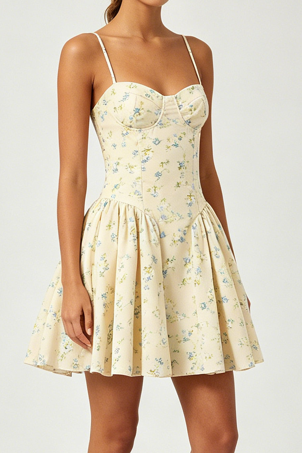 Ditsy Floral Mini Dress