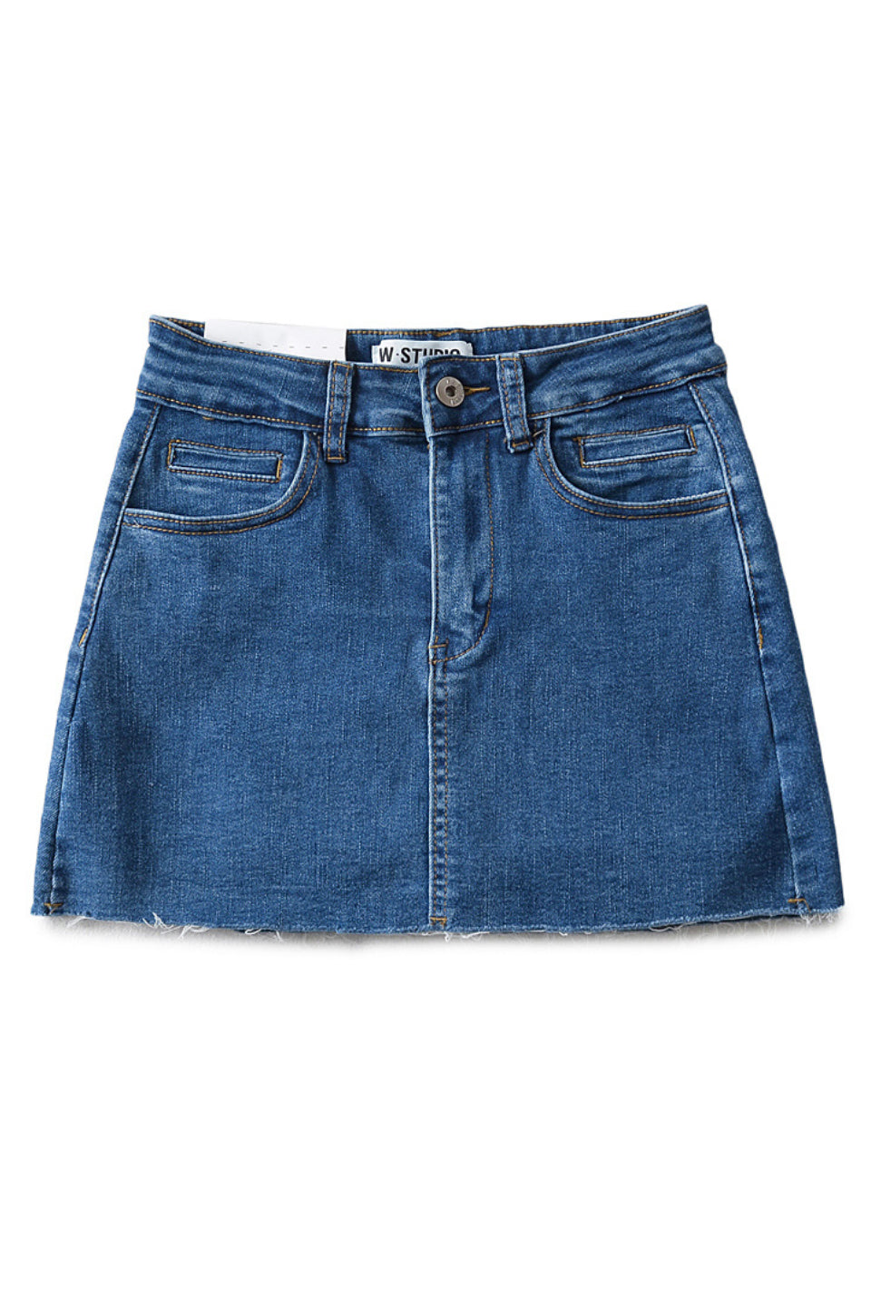 Denim Mini Skort