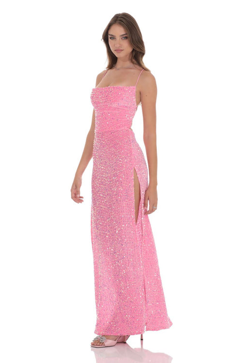 molly mae pink sequin dress NWT Hello Molly Size 4 Citadel Skies Pink Sequin Mini Dress