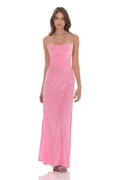 Electric Rose Gown