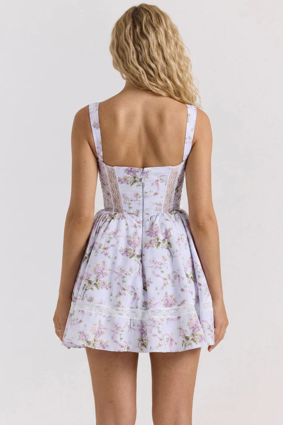 lilac corset dress Sherri Hill Strapless 56839 Magenta / 2 This elegant lilac prom dress features a flattering A CHARMAINE LAVENDER CORSET MAXI DRESS