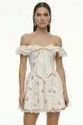 Rosalie Bow Mini Dress