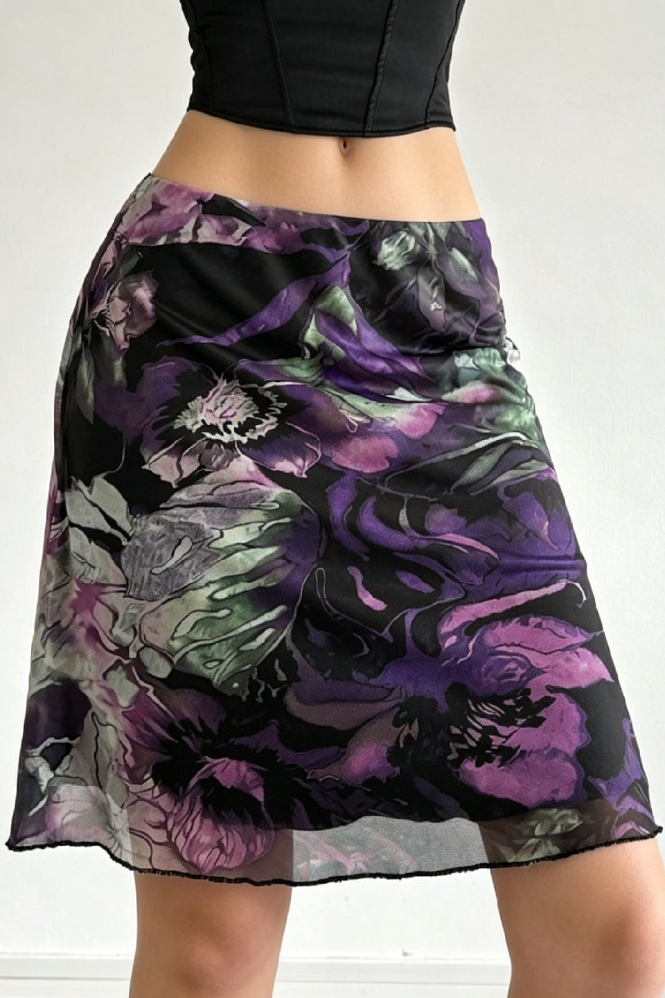 Midnight Orchid Skirt