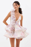 Petal Whisper Mini Dress