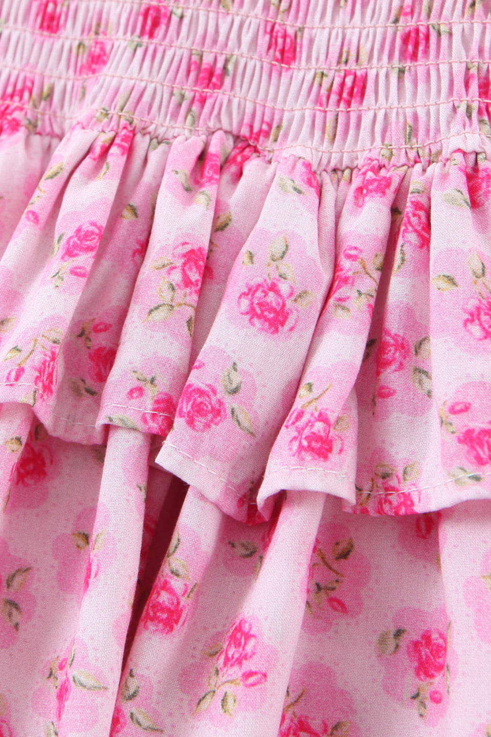 Rosy Meadow Mini Dress