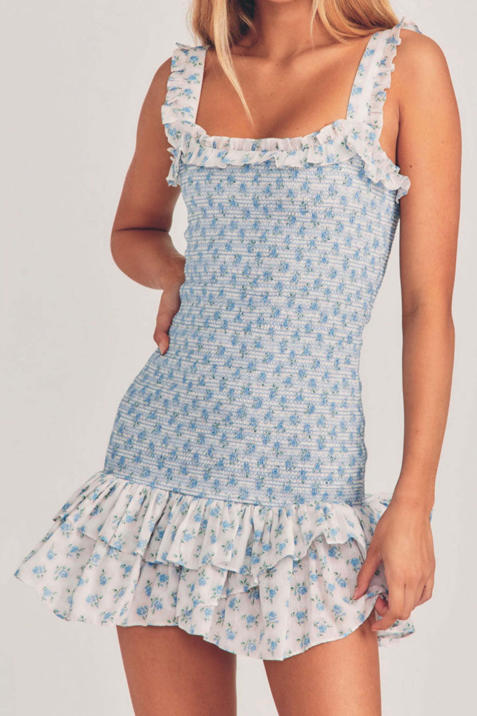 Bluebell Meadow Mini Dress