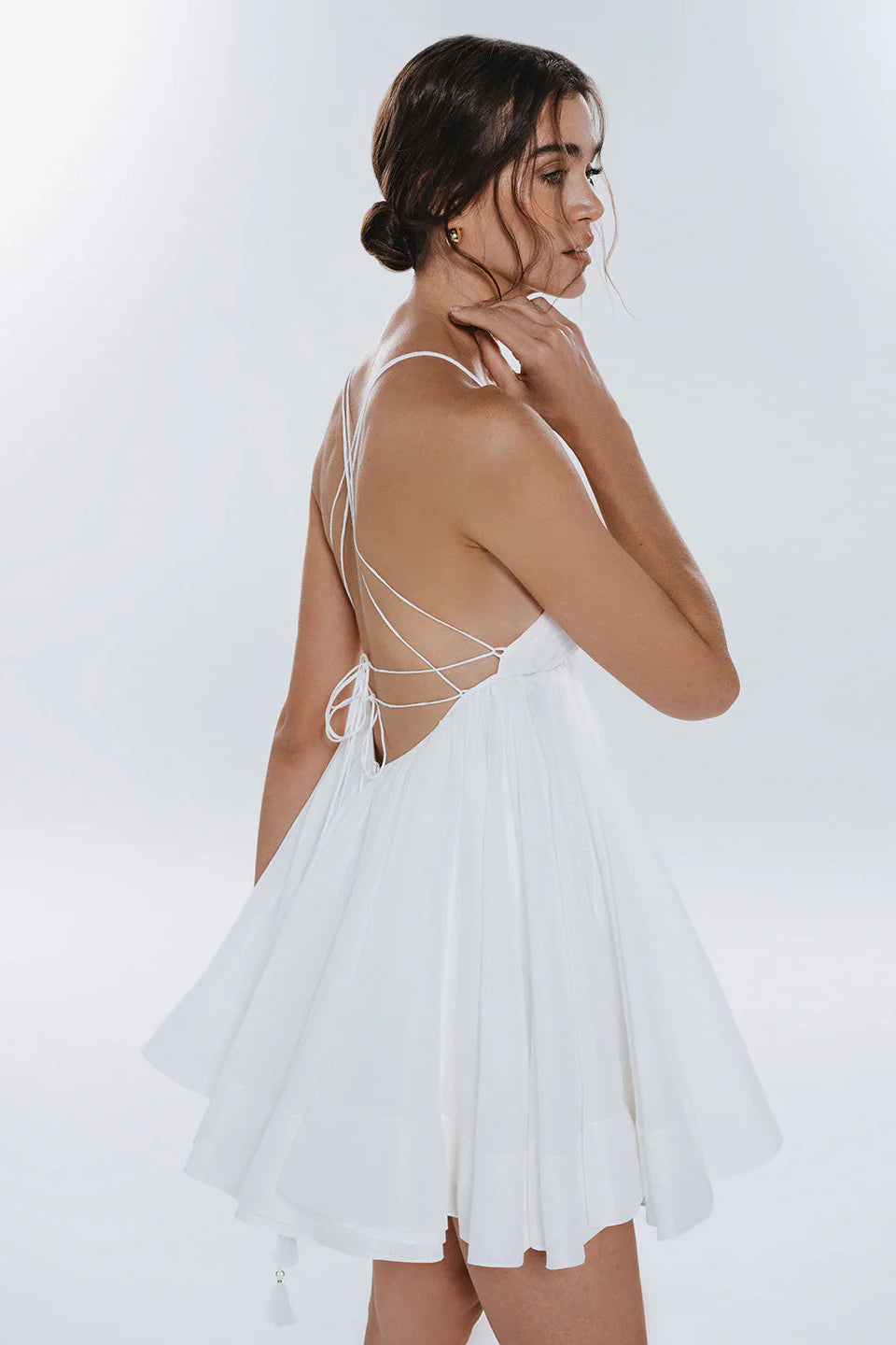 Ivory Romance Mini Dress
