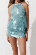 Sky Spark Mini Dress
