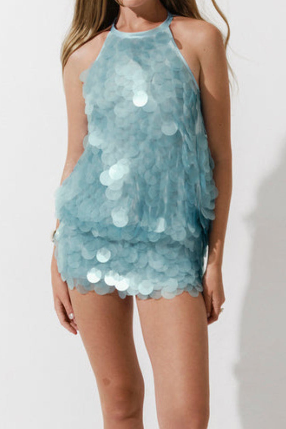 Sky Spark Mini Dress