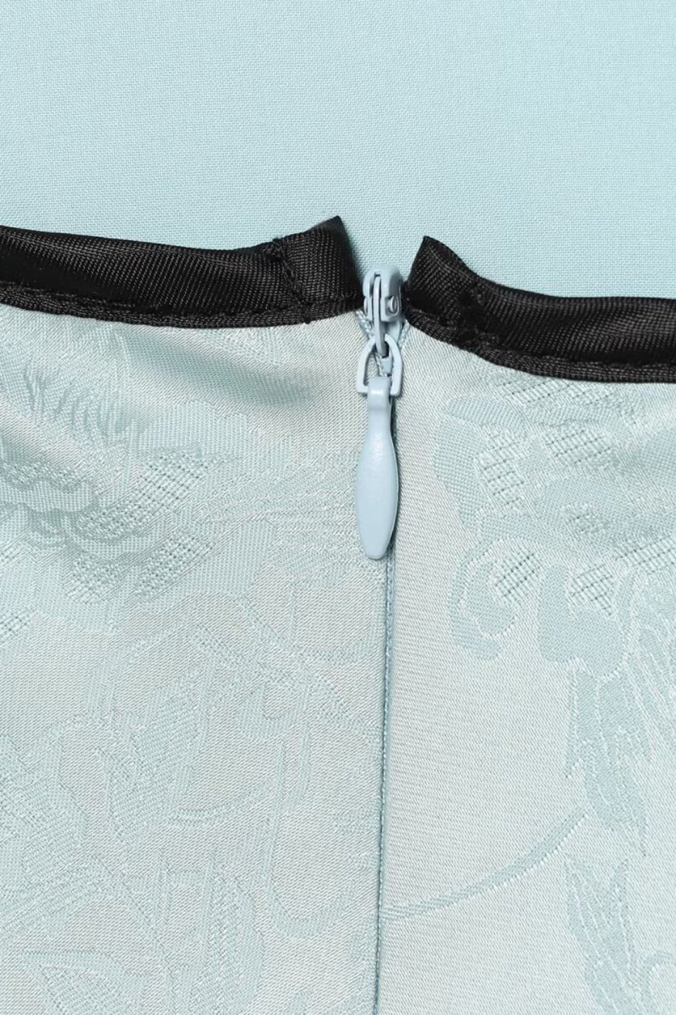 Azure Blossom Qipao