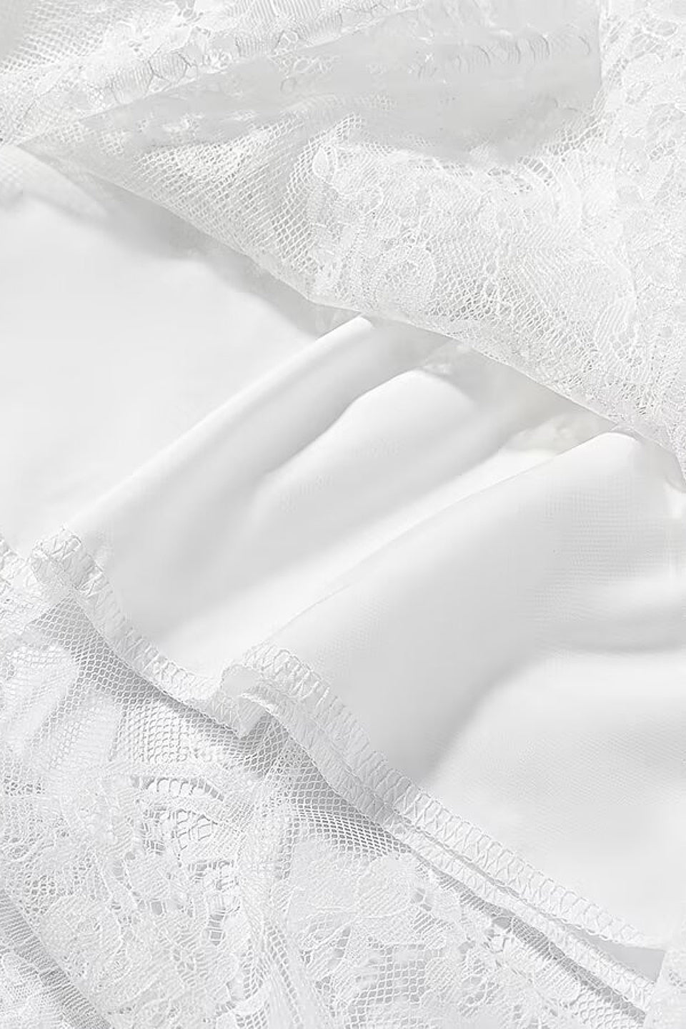 White Lace Halter Maxi Dress