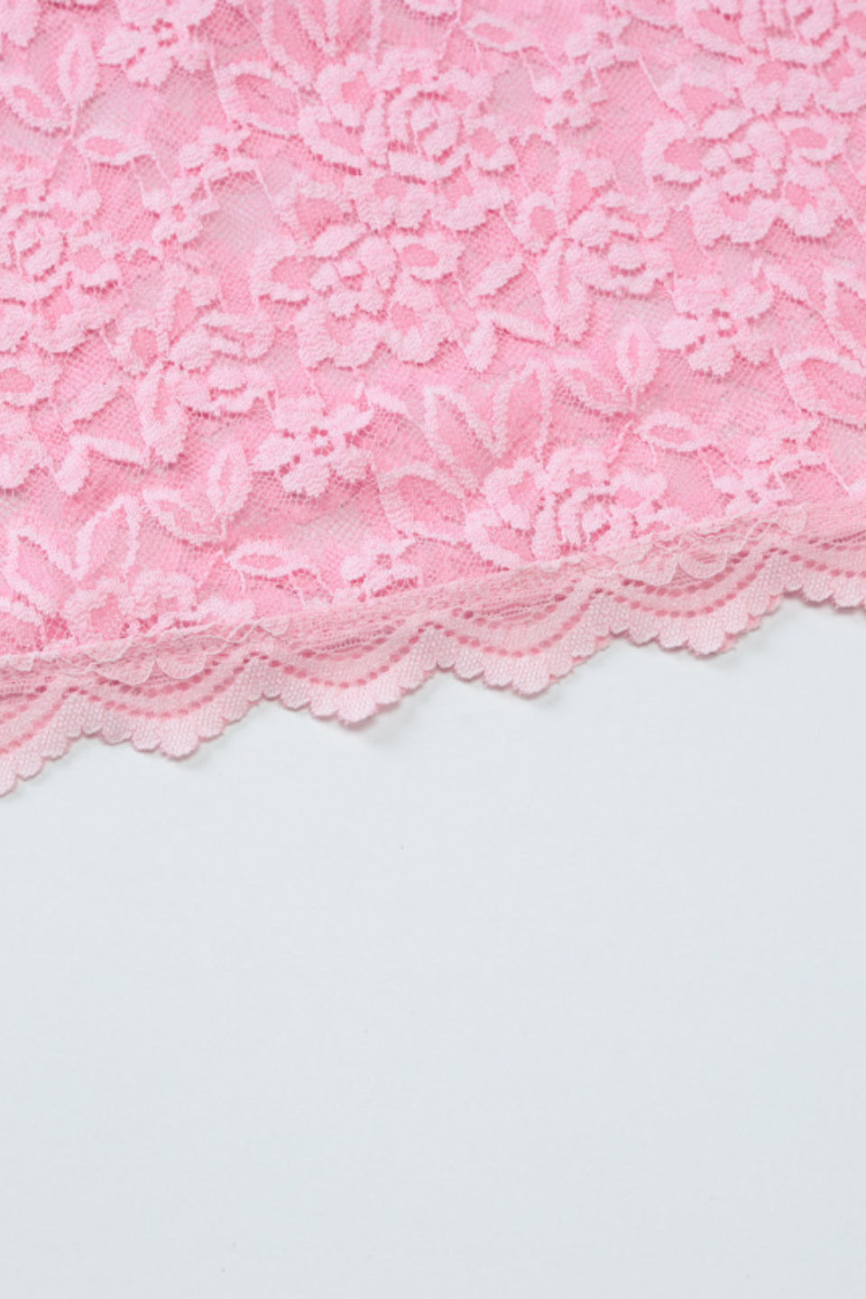 Blush Lace Halter Top